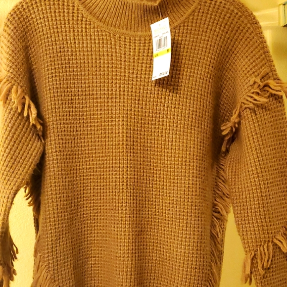Michael Kors Sweater with Fringe Sz M - Picture 1 of 6